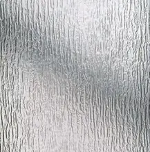 Decorative glass design for composite doors