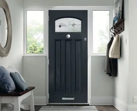 Composite front door from our range